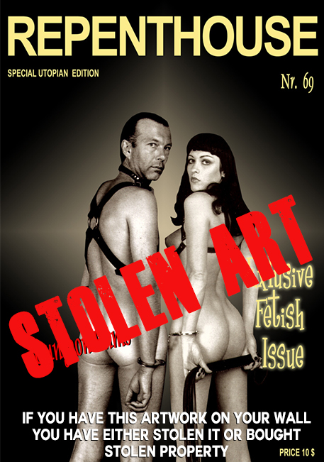 STOLEN PENTOUSE ART WORK 